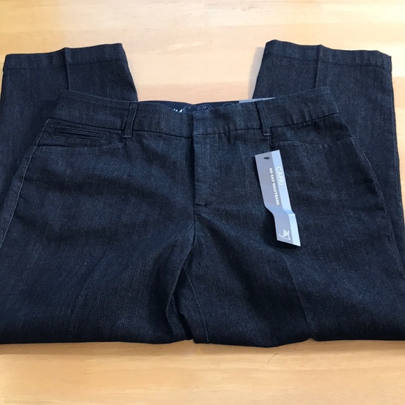 JM Collection Pants - JM Collection Stretch Denim Look Capri’s
